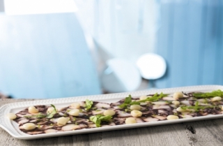 Carpaccio de pulpo